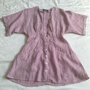 REFORMATION LINEN DRESS SZ 6